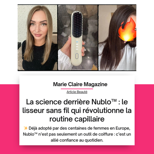 Nublo™ - Brosse lissante sans fil