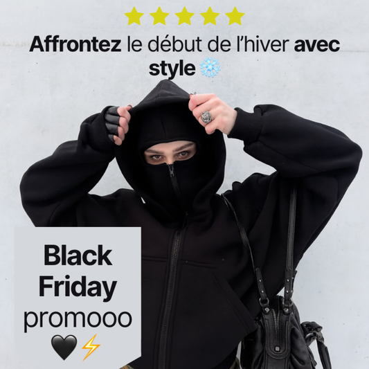 Le hoodie qui vous couvre de tout 🥷